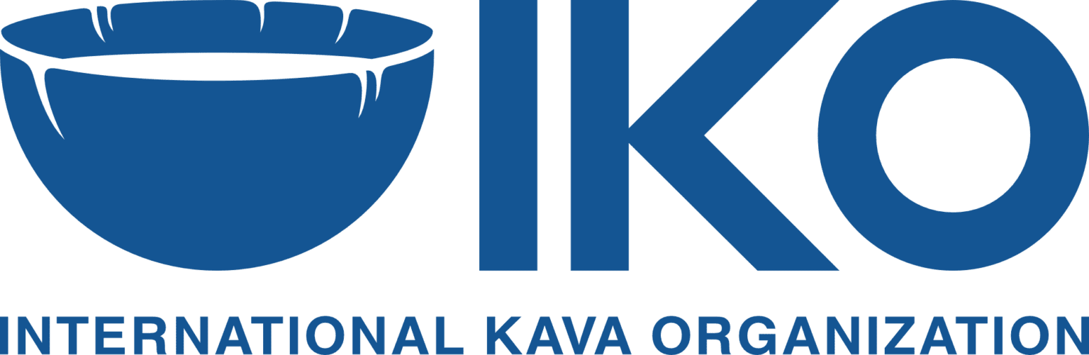 A logo of the international kava organization.