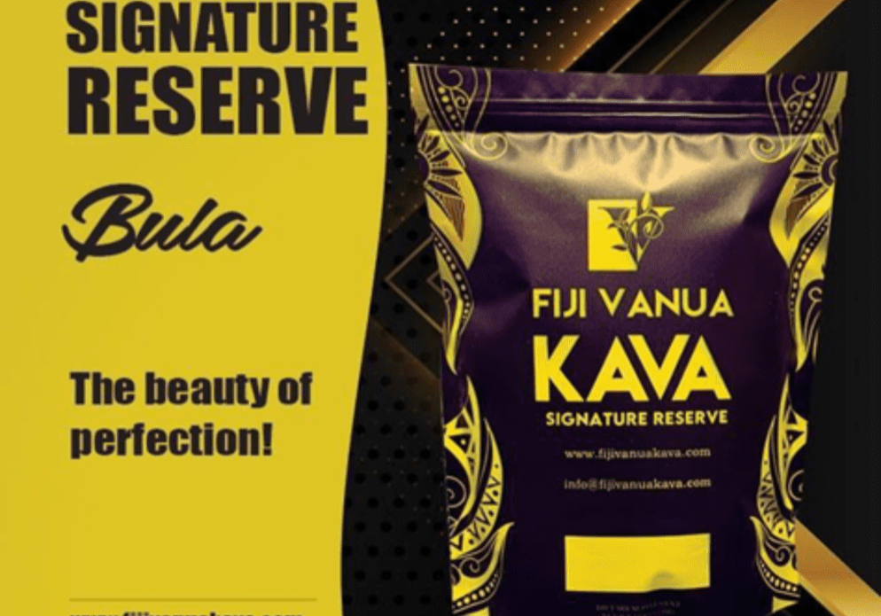 Fiji Vanua Kava, Signature Reserve bag.